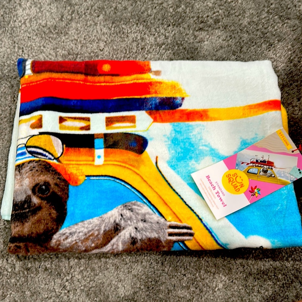 Beach towel by Sun Squad